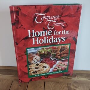 Christmas Recipe Book. Home for the Holidays. 2002, Hardcover